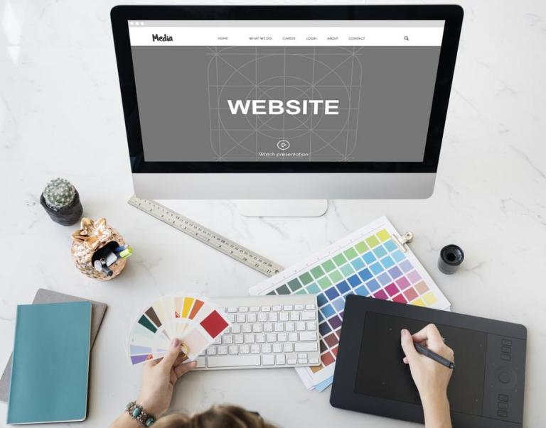 La création d'un site internet reflète la charte graphique près de Saint-André-lez-Lille